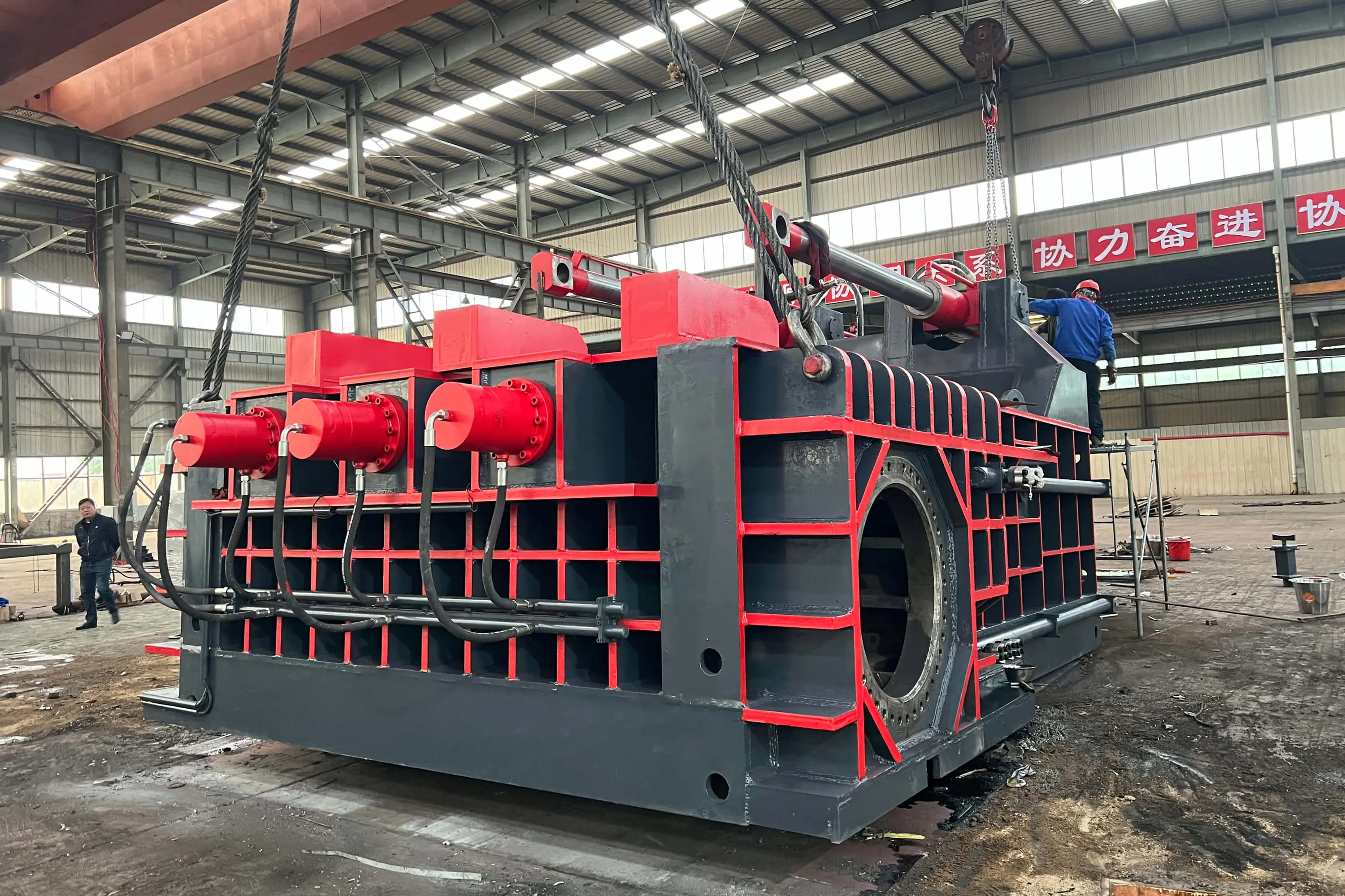 Metal Baling Machines Handle Over 95% of Common Scrap Metals