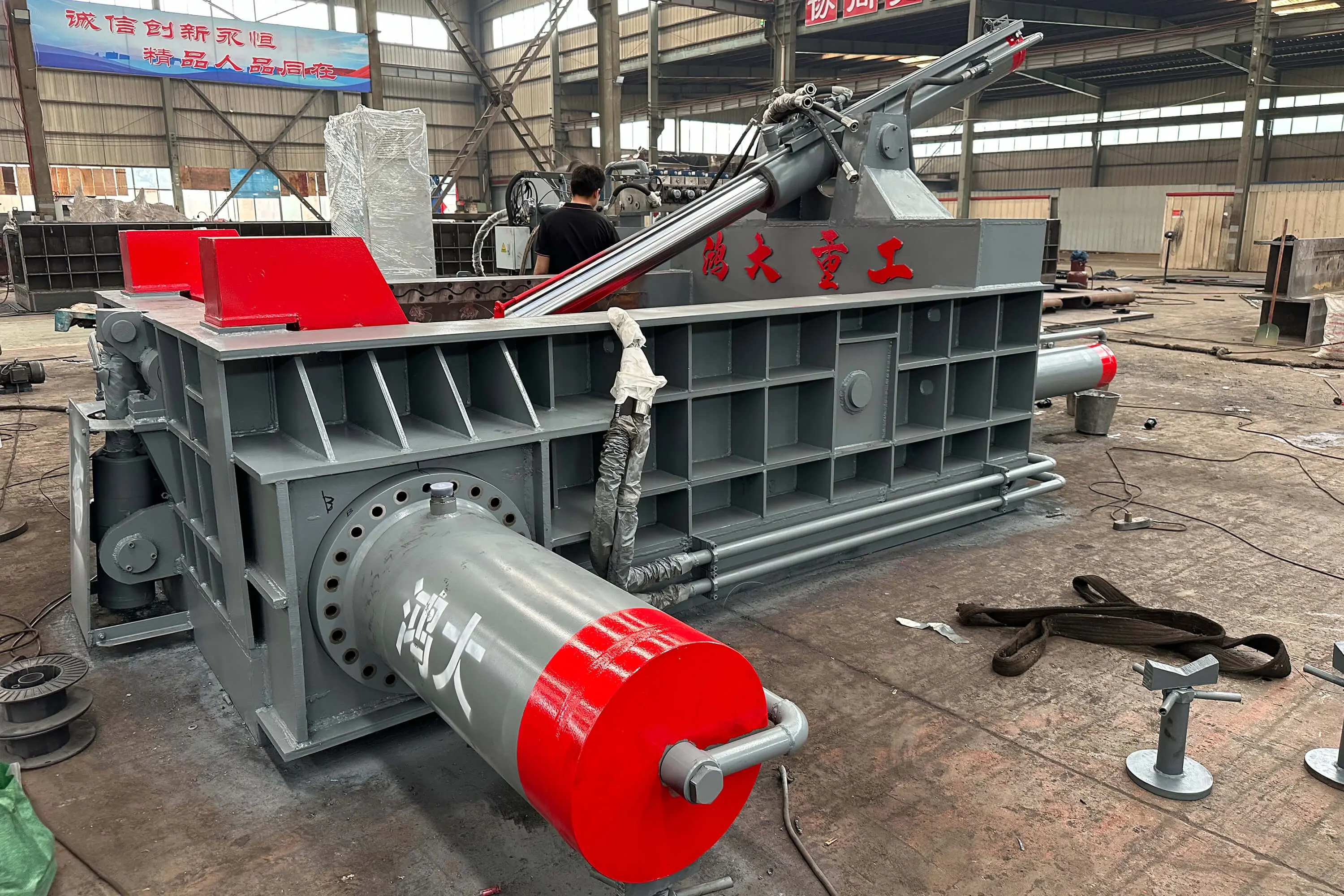 ♻️ Turning Scrap into Piles: The Invisible Power of Metal Balers